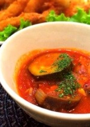 なすとベーコンのトマト煮込み-レシピのメイン写真