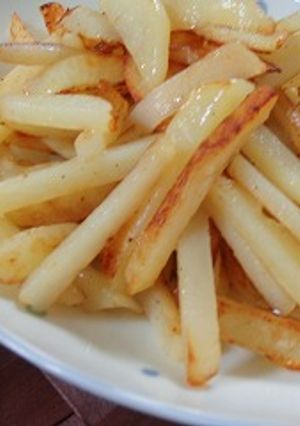 じゃがいものバターきんぴら＆トースト-レシピのメイン写真