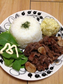 牛肉の赤ワイン煮込みワンプレート-レシピのメイン写真