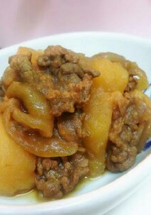 こってり肉じゃが-レシピのメイン写真