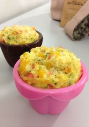 野菜たっぷり蒸しパン-レシピのメイン写真