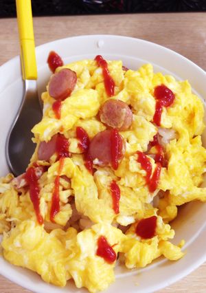簡単 ふわふわスクランブル丼-レシピのメイン写真