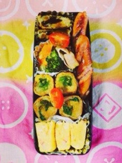 冷蔵庫にあるお野菜で★お弁当に★肉巻き-レシピのメイン写真