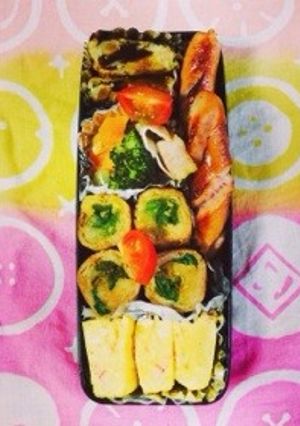 冷蔵庫にあるお野菜で★お弁当に★肉巻き-レシピのメイン写真