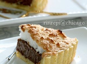 チョコカスタード　　メレンゲパイ-レシピのメイン写真