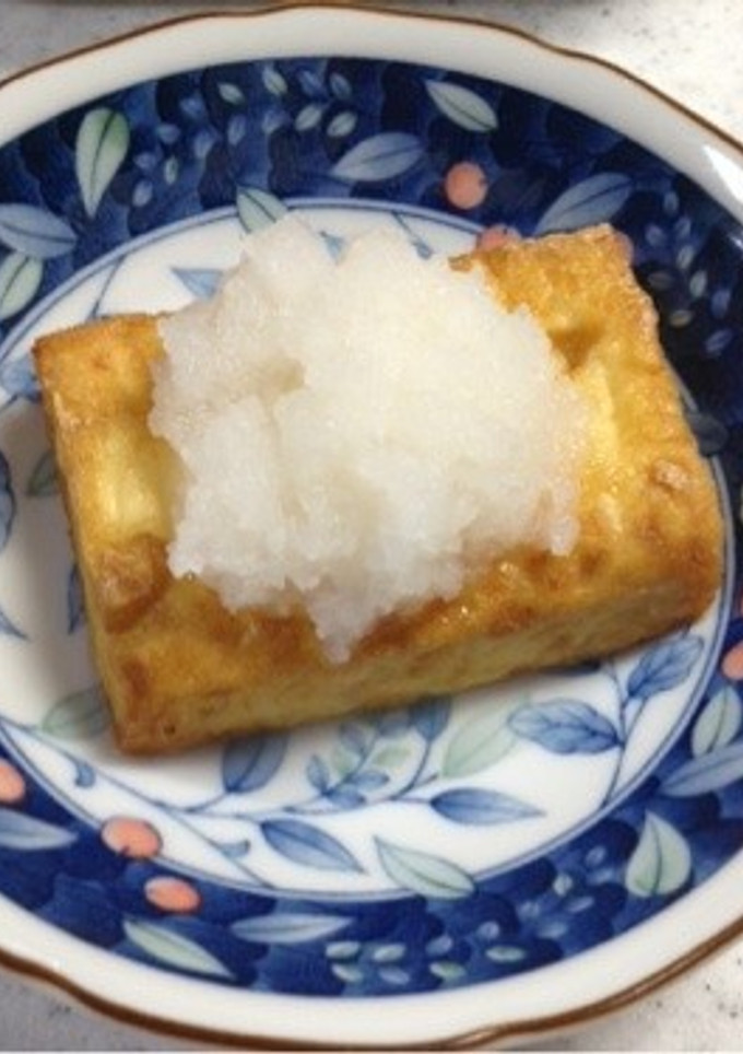 絹厚揚げのおろしポン酢-レシピのメイン写真
