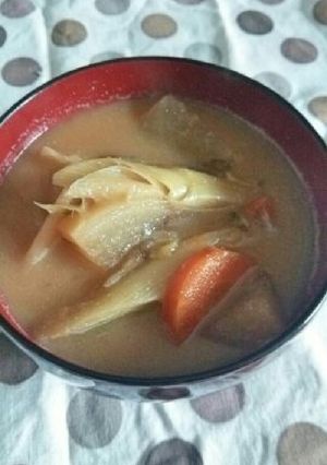 けんちん汁de豚汁-レシピのメイン写真