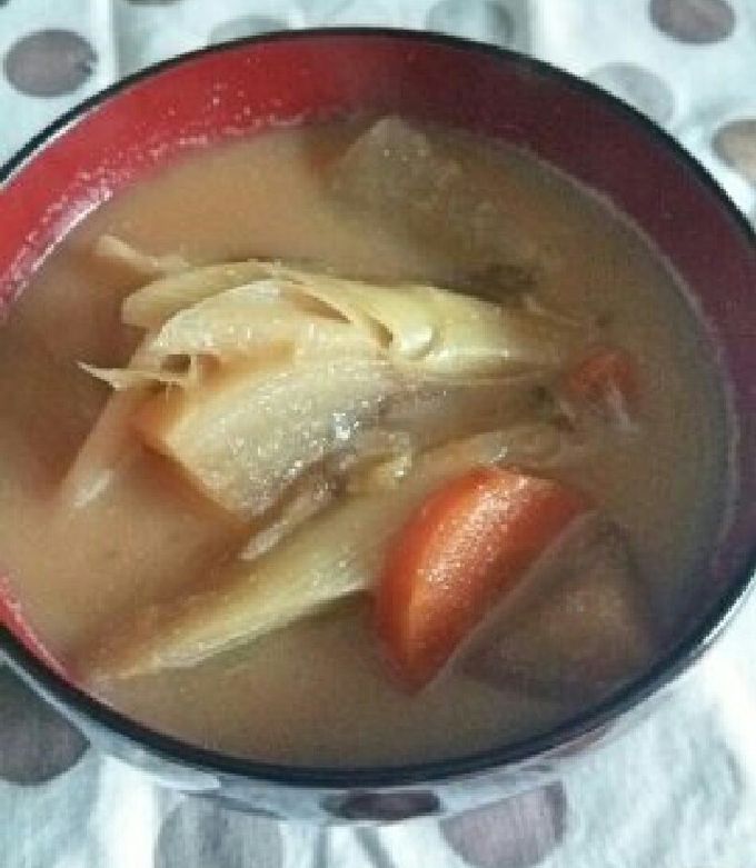 けんちん汁de豚汁-レシピのメイン写真