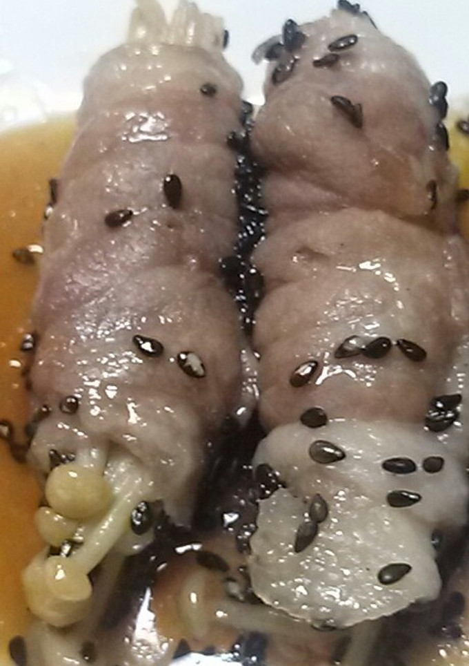 エノキ茸の豚肉巻き-レシピのメイン写真