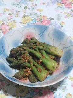 タラの芽の胡麻和え-レシピのメイン写真