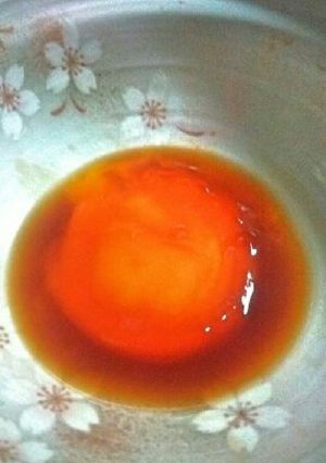卵の黄身の醤油漬け-レシピのメイン写真
