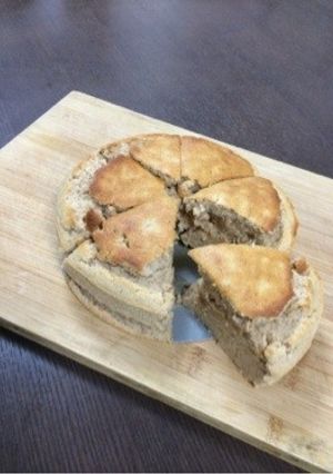 ゆるマクロビ☺︎きなこバナナケーキ-レシピのメイン写真