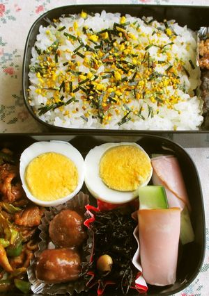 ☆キャベツと豚肉のBBQ炒め☆息子お弁当-レシピのメイン写真