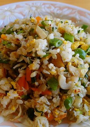 おじゃこと野菜たっぷりのチャーハン-レシピのメイン写真