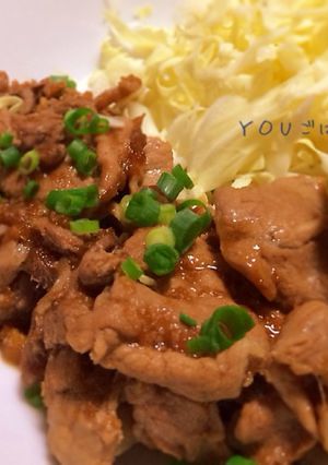 定食の王道♡豚の生姜焼き-レシピのメイン写真