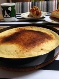 グリルで時短!簡単ヨーグルトケーキ-レシピのメイン写真