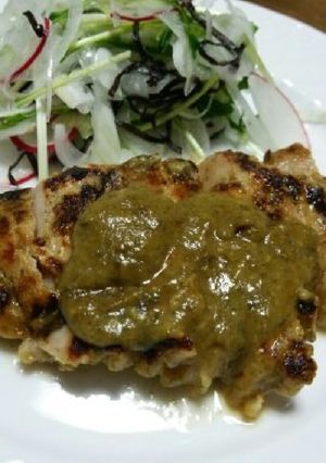 豚ロース木の芽味噌焼き 春の香り♪-レシピのメイン写真