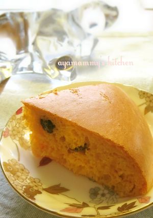 野菜ジュースとヨーグルト✿炊飯器ケーキ-レシピのメイン写真