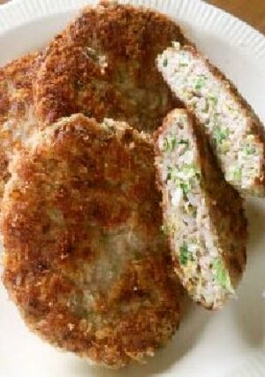 春キャベツの焼メンチカツ-レシピのメイン写真