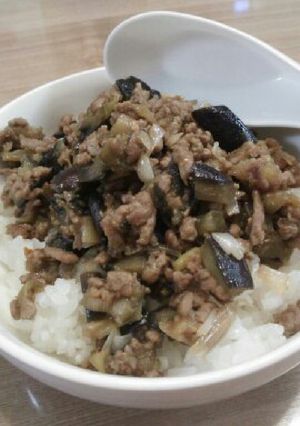 ☆我が家の甘い麻婆ナス丼☆-レシピのメイン写真
