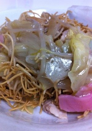 簡単！長崎人が作る家庭の味☆皿うどん-レシピのメイン写真