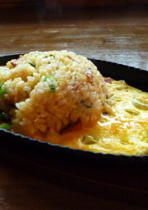 鉄板焼きめし-レシピのメイン写真