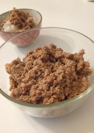 白ごはん泥棒！20分で作る万能肉そぼろ-レシピのメイン写真