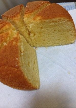 調理時間5分！HMと炊飯器でケーキ-レシピのメイン写真