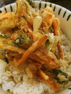 桜えびのかき揚げ天丼<やよい会>-レシピのメイン写真