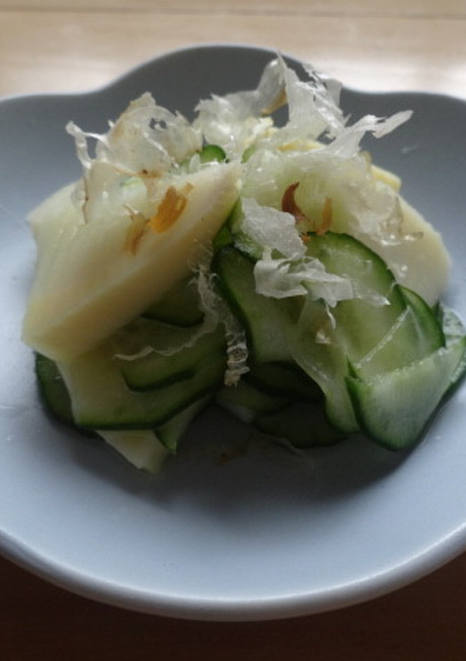 簡単！旬☆たけのこの酢の物-レシピのメイン写真