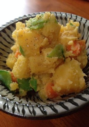粉山椒のポテトサラダ-レシピのメイン写真