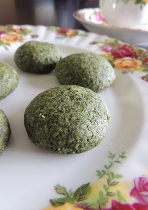 お茶まるごと！ヘルシー玉露入りクッキー-レシピのメイン写真