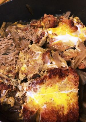 柳川風カツ煮-レシピのメイン写真