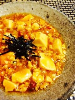 【20分】麺つゆで☆和風な麻婆豆腐-レシピのメイン写真