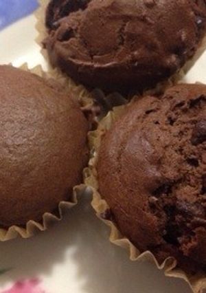 HMで簡単チョコカップケーキ☆-レシピのメイン写真