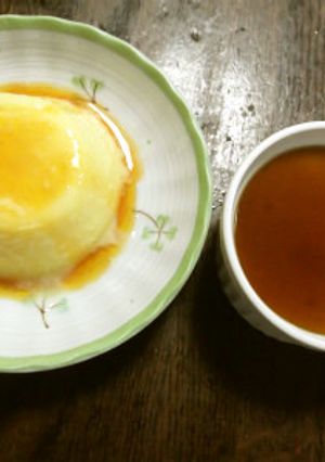 ゼラチンで作るプリン-レシピのメイン写真