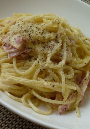 卵が固まらない！　　カルボナ～ラ♪-レシピのメイン写真