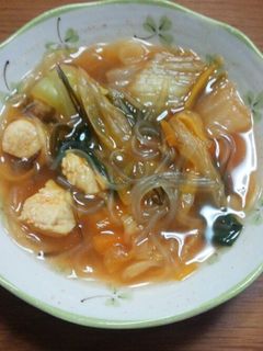 キムチ春雨スープ-レシピのメイン写真