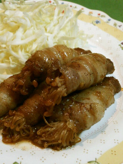 ごはんがすすむ☆豚肉のえのきロール♪-レシピのメイン写真