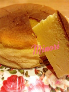 簡単☆ふわふわスフレチーズケーキ-レシピのメイン写真