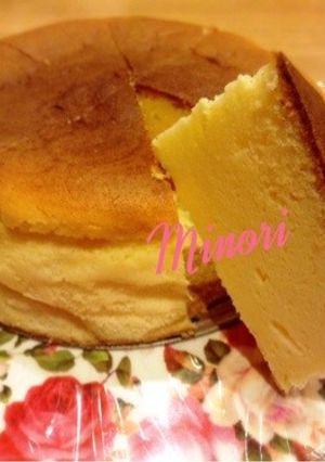 簡単☆ふわふわスフレチーズケーキ-レシピのメイン写真