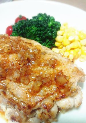 ガッツリ！ペロリ！！男のチキンステーキ-レシピのメイン写真