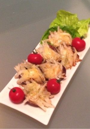 ポテトと椎茸のチーズ焼き♪-レシピのメイン写真