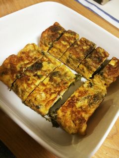 お弁当に韓国海苔の卵焼き-レシピのメイン写真