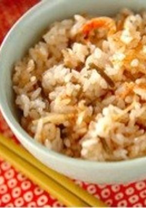 ☆桜海老と塩こんぶの炊き込みご飯☆-レシピのメイン写真