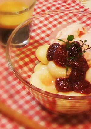 春色ふわもち白玉-レシピのメイン写真