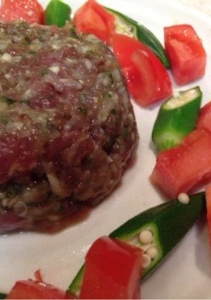 鰹のタルタル-レシピのメイン写真