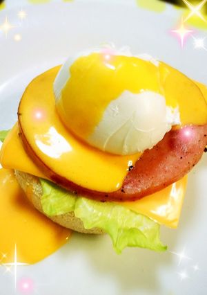 パンから手作り♡エッグベネディクト♪-レシピのメイン写真