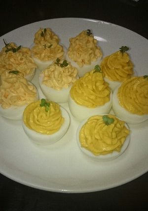 CM見て食べたくなったドレスドエッグ-レシピのメイン写真