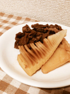 我が家の筍の煮物(すき焼き風?-レシピのメイン写真